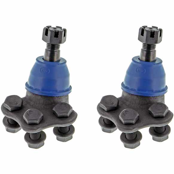 SET-MEMK7392-2 Front, Driver and Passenger Side, Upper Ball Joint Supreme Series