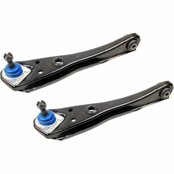 SET-MEMK8123-2 Front, Driver and Passenger Side, Lower Control Arm, With ball joint(s), Supreme Series