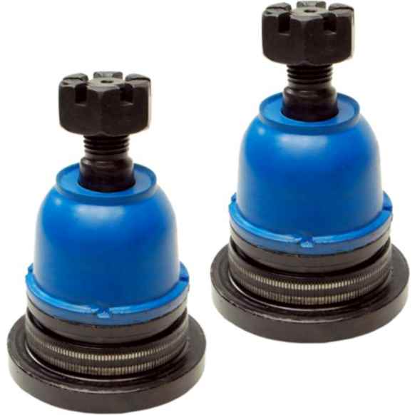 SET-MEMK90663-2 Front, Driver and Passenger Side, Upper Ball Joint Supreme Series
