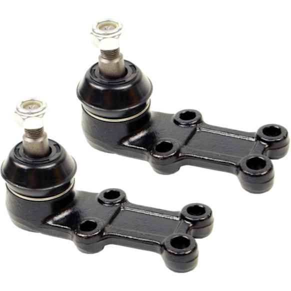 SET-MEMK9143-2 Front, Driver and Passenger Side, Lower Ball Joint Supreme Series