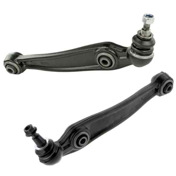 SET-MEMS101083 Front, Driver and Passenger Side, Lower, Rearward Control Arm, With ball joint(s), Supreme Series