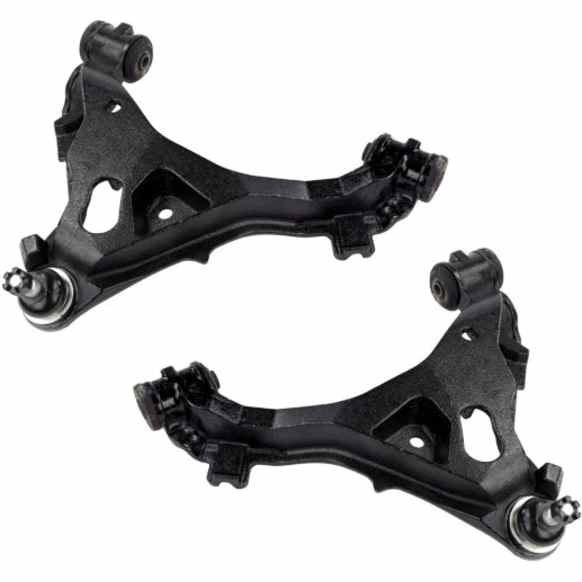 SET-MEMS20398 Front, Driver and Passenger Side, Lower Control Arm, Supreme Series