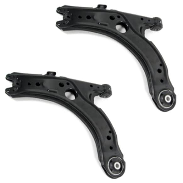 SET-MEMS20475-2 Front, Driver and Passenger Side, Lower Control Arm, Without ball joint(s), Supreme Series