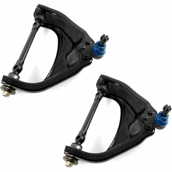SET-MEMS25146-2 Front, Driver and Passenger Side, Upper Control Arm, Supreme Series