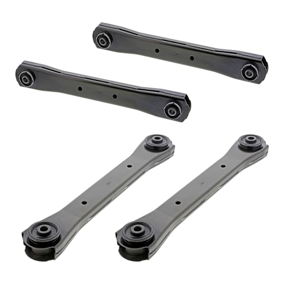 SET-MEMS25190 Front, Driver and Passenger Side, Upper and Lower Control Arm