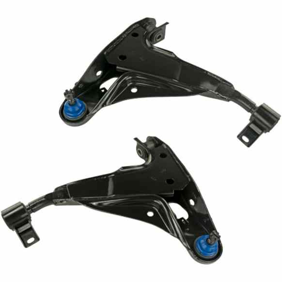 SET-MEMS40118 Front, Driver and Passenger Side, Lower Control Arm, With ball joint(s), Supreme Series