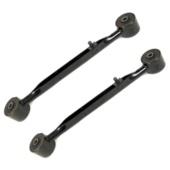 SET-MEMS501013-2 Rear, Driver and Passenger Side, Upper Control Arm, Without ball joint(s), Steel