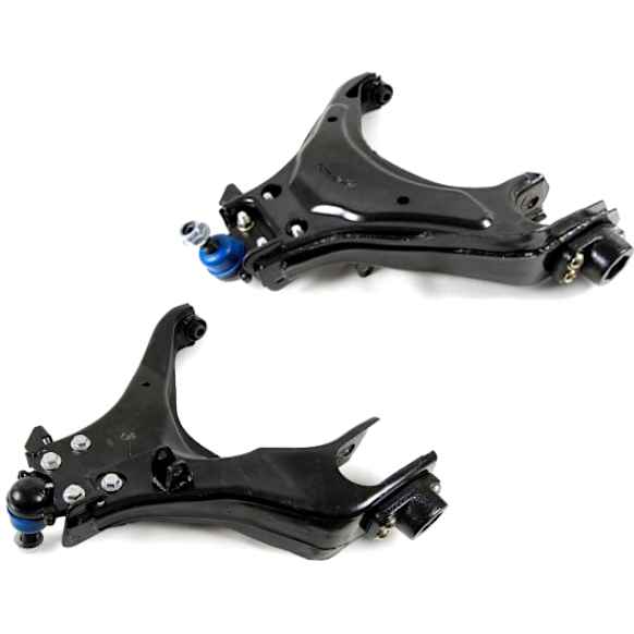 SET-MEMS50138 Front, Driver and Passenger Side, Lower Control Arm, With ball joint(s)