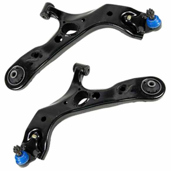 SET-MEMS86163 Front, Driver and Passenger Side, Lower Control Arm, With ball joint(s)