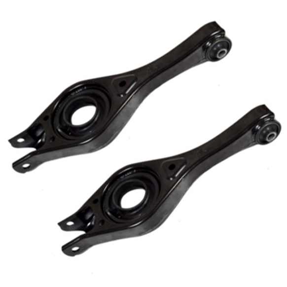 SET-MEMS901021-2 Rear, Driver and Passenger Side, Lower, Frontward Control Arm, Without ball joint(s), Supreme Series