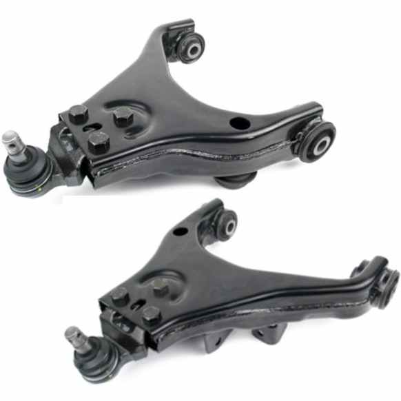 SET-MEMS90104 Front, Driver and Passenger Side, Lower Control Arm, With ball joint(s)
