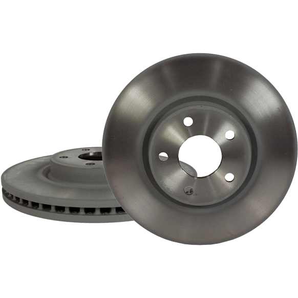 2019 Ford Fusion - Front Brake Disc, Plain Surface, 5 Lugs, 6-Speed, Automatic Transaxle, transmissionmfrcode : 6F35, OE Design, Except Plug-In Hybrid