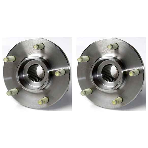 SET-MO513121-2 Wheel Hub, 5 Lugs, With Bearing, Problem Solver Series