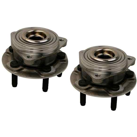 SET-MO513423-2 Wheel Hub, 5 Lugs, Sensor Included