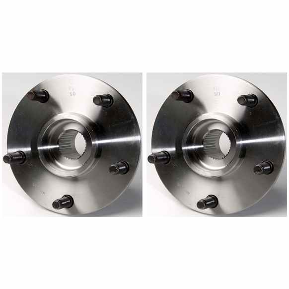 1994 Dodge Ram 1500 - Front, Driver and Passenger Side Wheel Hub, 5 Lugs, With Bearing, 4WD, Problem Solver Series