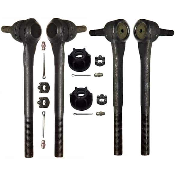 SET-MOES2226RL Front, Driver and Passenger Side, Inner and Outer Tie Rod End