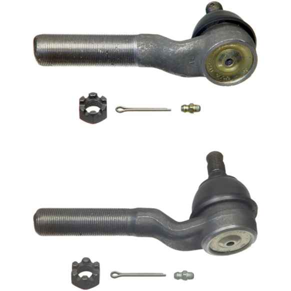SET-MOES3362L Front, Driver and Passenger Side, Outer Tie Rod End, 4WD