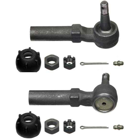 SET-MOES3401RL Front, Driver and Passenger Side, Outer Tie Rod End