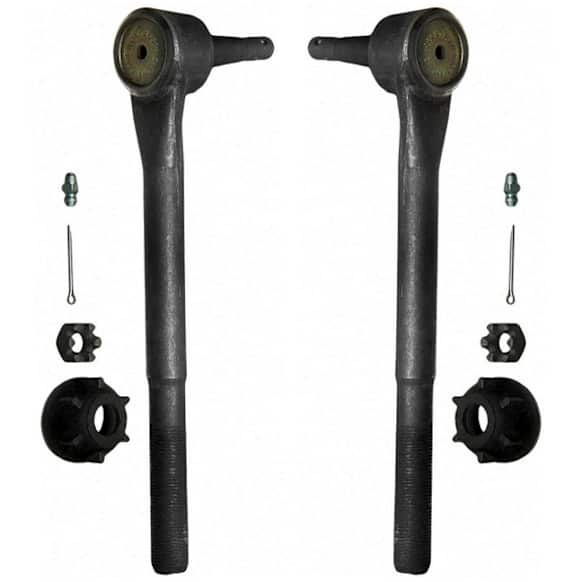 SET-MOES427R-2 Front, Driver and Passenger Side, Outer Tie Rod End
