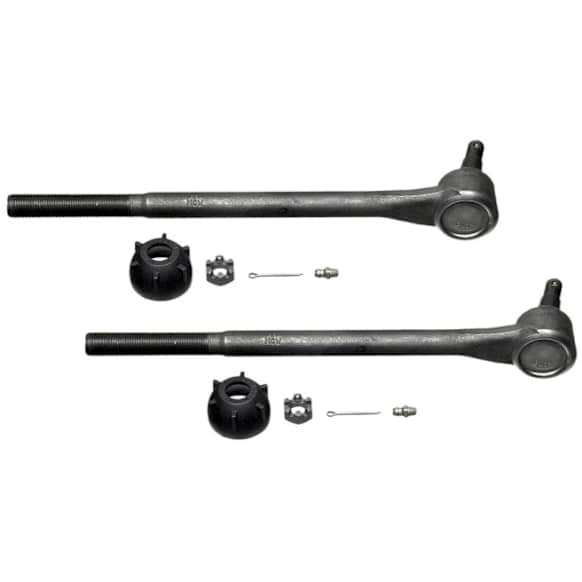 SET-MOES597-2 Front, Driver and Passenger Side, Inner Tie Rod End