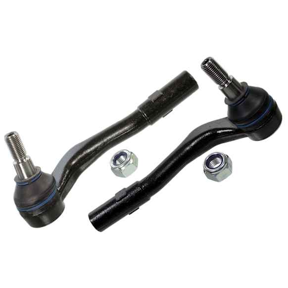 SET-MOES80688 Front, Driver and Passenger Side, Outer Tie Rod End