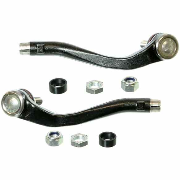 SET-MOES80691 Front, Driver and Passenger Side, Outer Tie Rod End