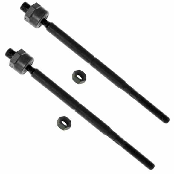 SET-MOEV80702-2 Front, Driver and Passenger Side, Inner Tie Rod End