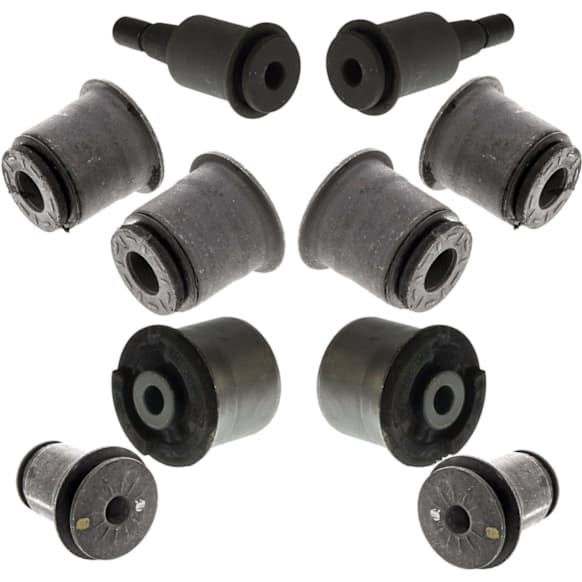 SET-MOK200270 Front, Driver or Passenger Side, Lower, Inner Control Arm Bushing, Set of 7