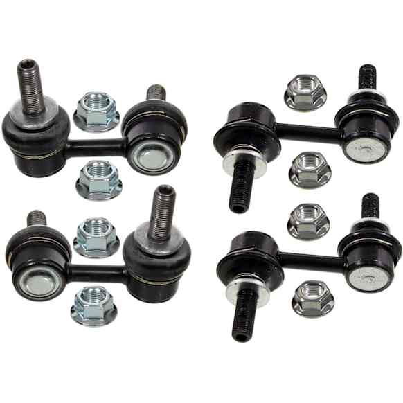 SET-MOK750086 Front and Rear, Driver and Passenger Side Sway Bar Link, Problem Solver Series