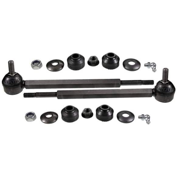 SET-MOK750221-F Front, Driver and Passenger Side Sway Bar Link, Problem Solver Series