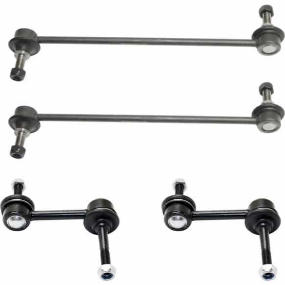 SET-MOK750571-C Front and Rear, Driver and Passenger Side Sway Bar Link, Problem Solver Series