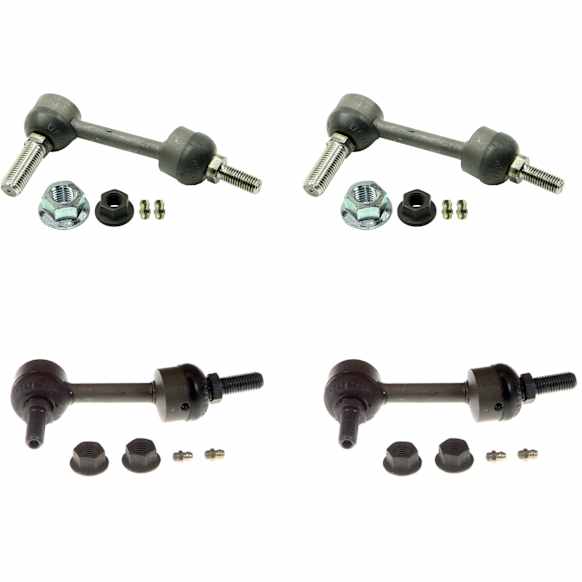 SET-MOK80127-C Front and Rear, Driver and Passenger Side Sway Bar Link, Problem Solver Series