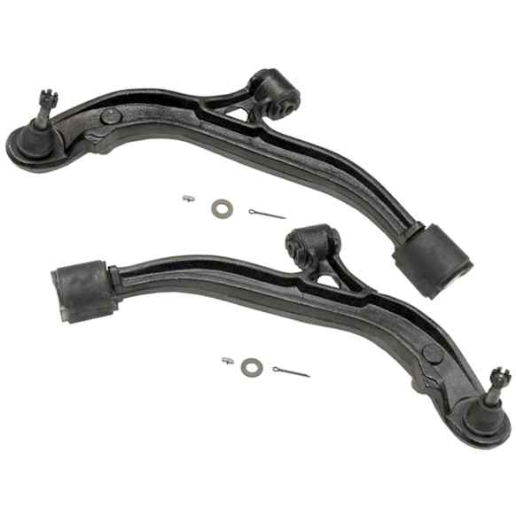 SET-MORK620004-F Front, Driver and Passenger Side, Lower Control Arm, Moog R-Series