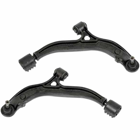 SET-MORK620170 Front, Driver and Passenger Side, Lower Control Arm, With ball joint(s), Moog R-Series
