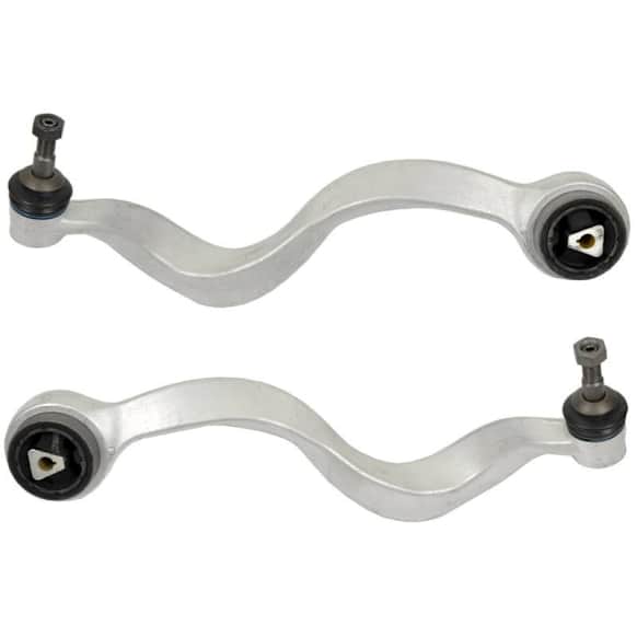 SET-MORK620458-F Front, Driver and Passenger Side, Lower, Frontward Control Arm, Moog R-Series