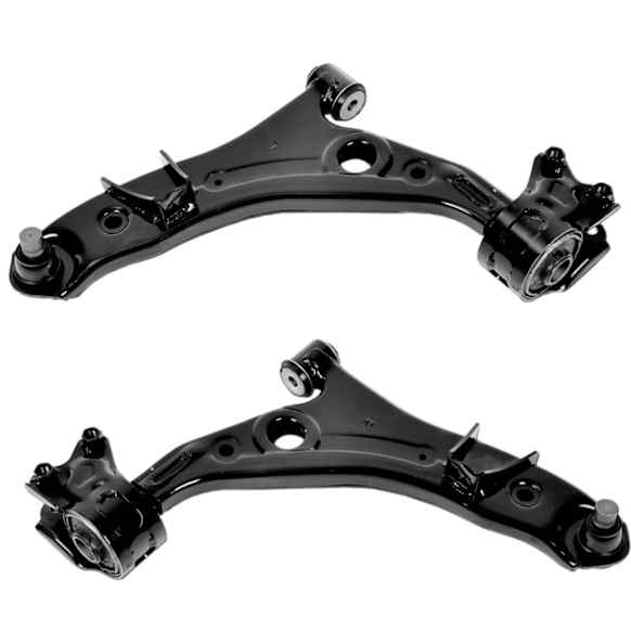 SET-MORK620486 Front, Driver and Passenger Side, Lower Control Arm, Moog R-Series