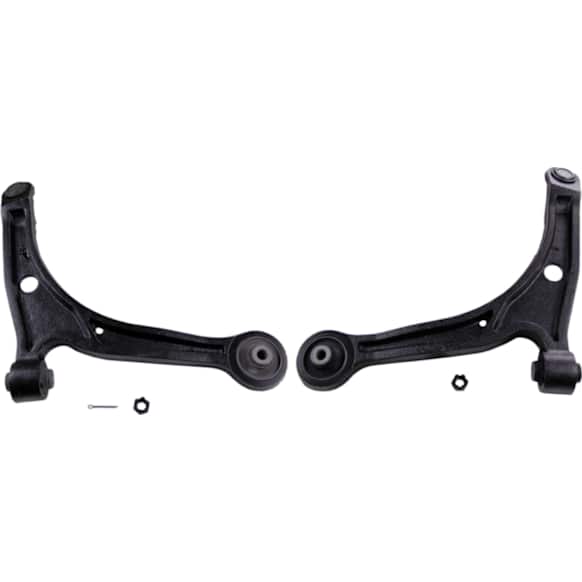 SET-MORK621349 Front, Driver and Passenger Side, Lower Control Arm, Moog R-Series