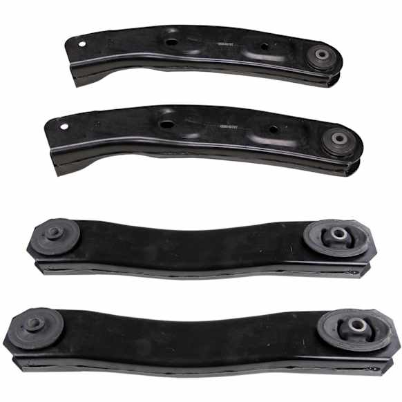 SET-MORK640797 Front, Driver and Passenger Side, Upper and Lower Control Arm, Moog R-Series
