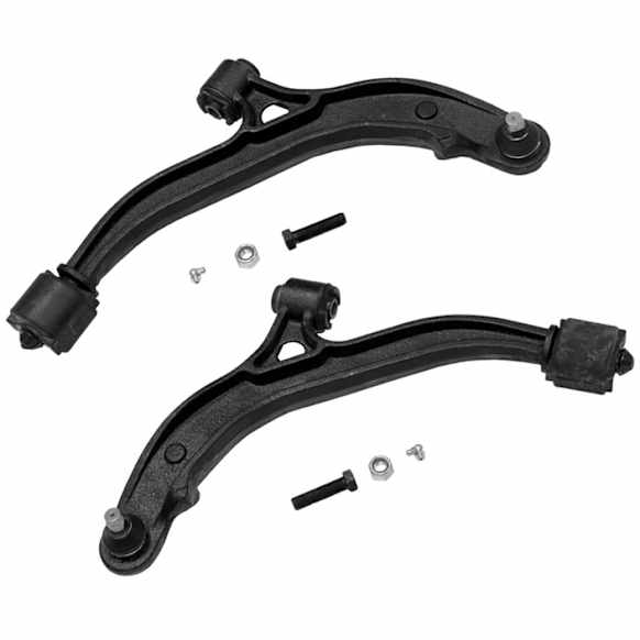 SET-MORK80634-F Front, Driver and Passenger Side, Lower Control Arm, With ball joint(s), Moog R-Series