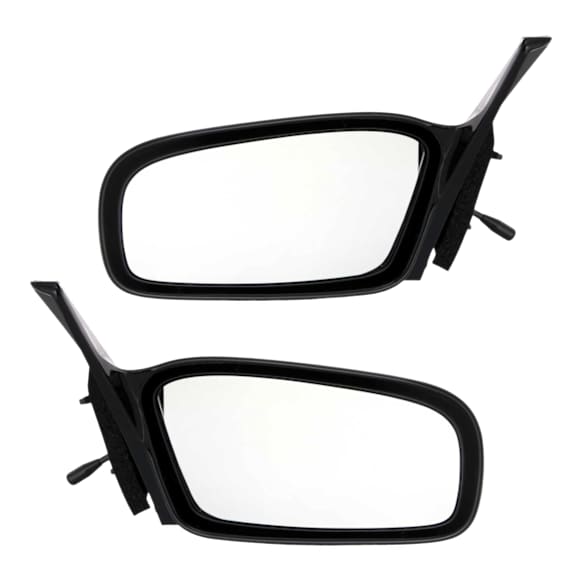 Driver and Passenger Side Mirrors, Manual Adjust, Non-Folding, Non-Heated, Paintable, No Signal Light, No Memory, No Puddle Light, No Auto-Dimming, No Blind Spot Feature