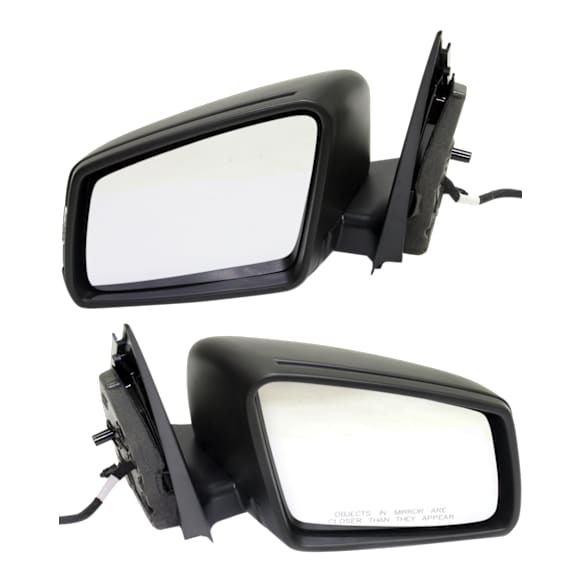 Driver and Passenger Side Mirrors, Power Adjust, Power Folding, Heated, Paintable, In-housing Signal Light, With memory, No Puddle Light, No Auto-Dimming, No Blind Spot Feature