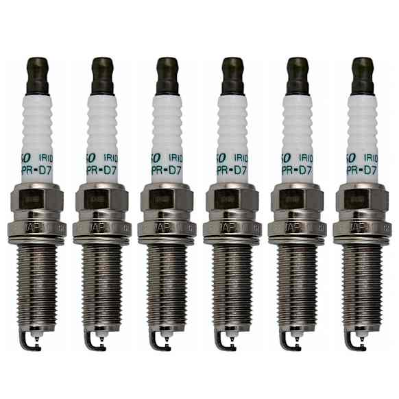 SET-NP3523-6 Spark Plug, 3.4L, 6Cyl, Set of 6, Iridium Long Life Series