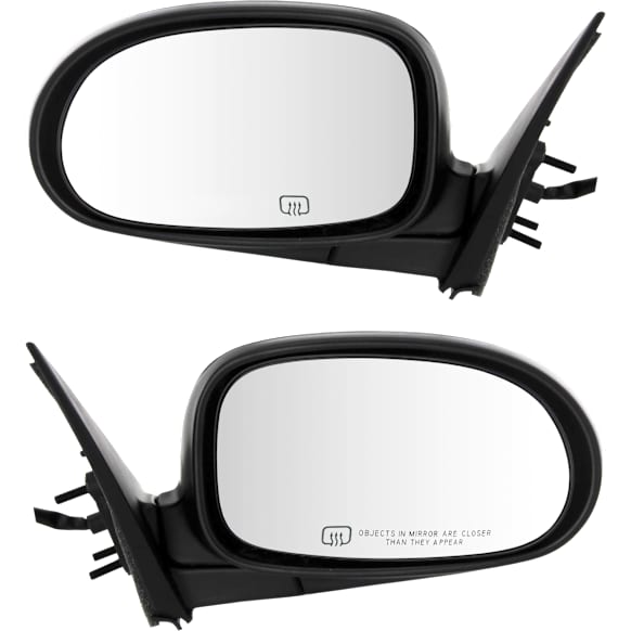 Driver and Passenger Side Mirrors, Power, Manual Folding, Heated, Paintable, No Signal Light, No Memory, No Puddle Light, No Auto-Dimming, No Blind Spot Feature
