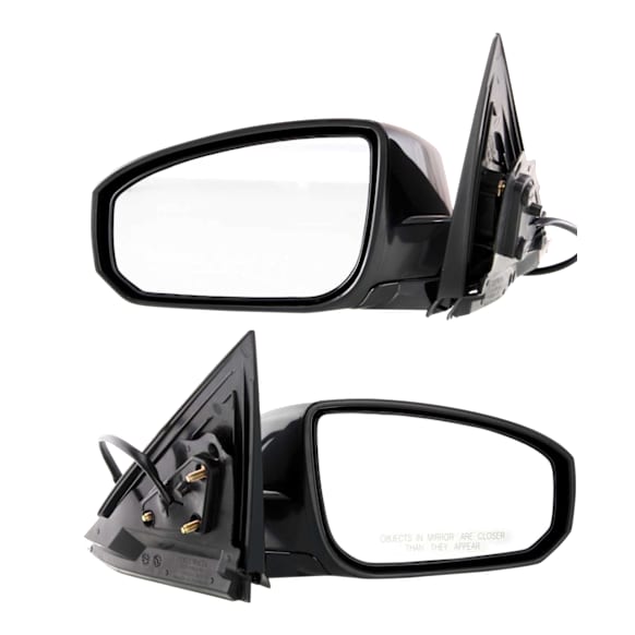 Driver and Passenger Side Mirrors, Power Adjust, Manual Folding, Heated, Paintable, No Signal Light, No Memory, No Puddle Light, No Auto-Dimming, No Blind Spot Feature
