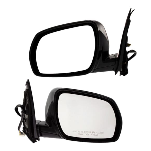 Driver and Passenger Side Mirrors, Power Adjust, Manual Folding, Heated, Paintable, No Signal Light, No Memory, No Puddle Light, No Auto-Dimming, No Blind Spot Feature