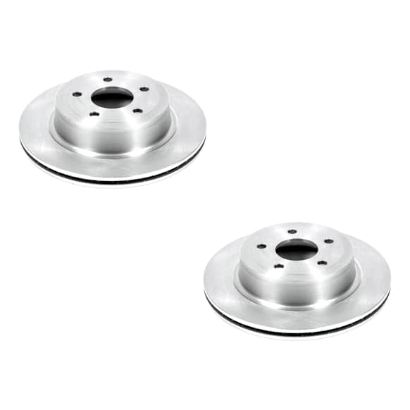 2010 Chevrolet Cobalt - Rear Brake Disc, Plain Surface, Vented, 5 Lugs, With Rear Disc, 2.0L 4Cyl, Autospecialty By Powerstop