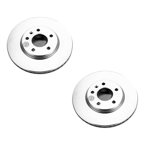 SET-P15AR82150EVC-2 Front Brake Disc, Geomet Coated, Plain Surface, Vented, 6 Lugs, 299.72 mm, Evolution Geomet Coated High Carbon