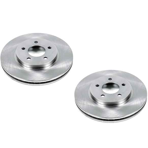 2011 Ford Escape - Front Brake Disc, Natural Finish, Plain Surface, Vented, 5 Lugs, 3.0L 6Cyl, Autospecialty By Powerstop