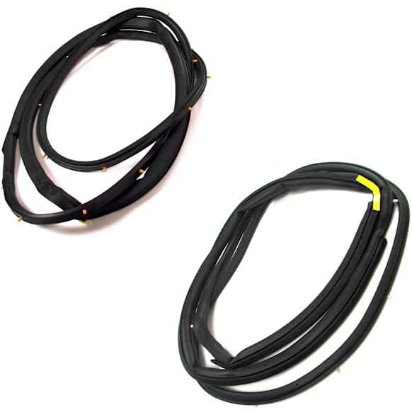 Evan-Fischer Set Of 4 Door Molding And Beltlines For BMW - Front & Rear, Driver & Passenger Side