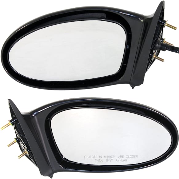 Driver and Passenger Side Mirrors, Manual Adjust, Non-Folding, Non-Heated, Paintable, No Signal Light, No Memory, No Puddle Light, No Auto-Dimming, No Blind Spot Feature